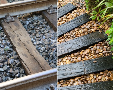 Podkłady kolejowe w ogrodzie niebezpieczne dla zdrowia? Przeczytaj, zanim kupisz