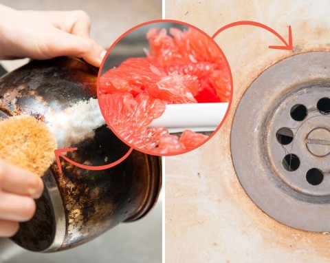 Najlepsza pasta do czyszczenia przypalenizny i na kamień w  łazience. Sprawdź, jak jeszcze wykorzystać grejpfruty do sprzątania?